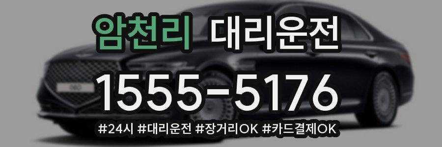암천리 대리운전