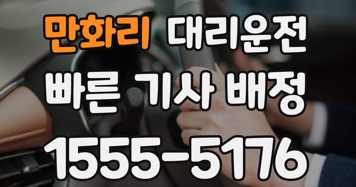 일일대리기사