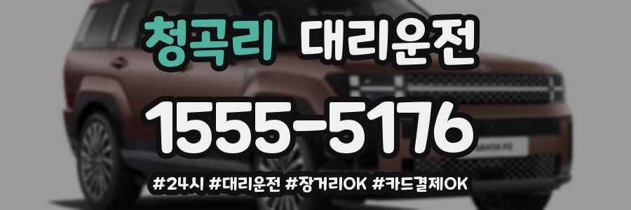 청곡리 대리운전