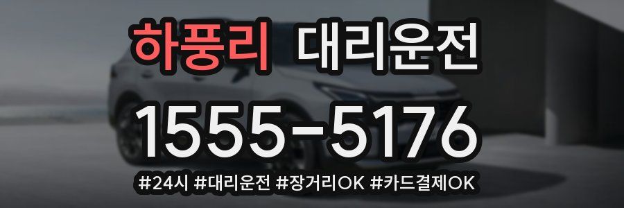 하풍리 대리운전