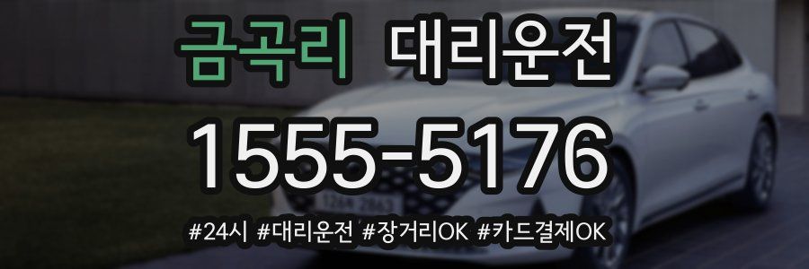 금곡리 대리운전