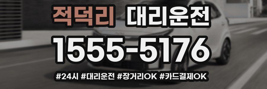 적덕리 대리운전