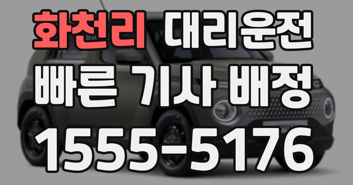 일일대리기사