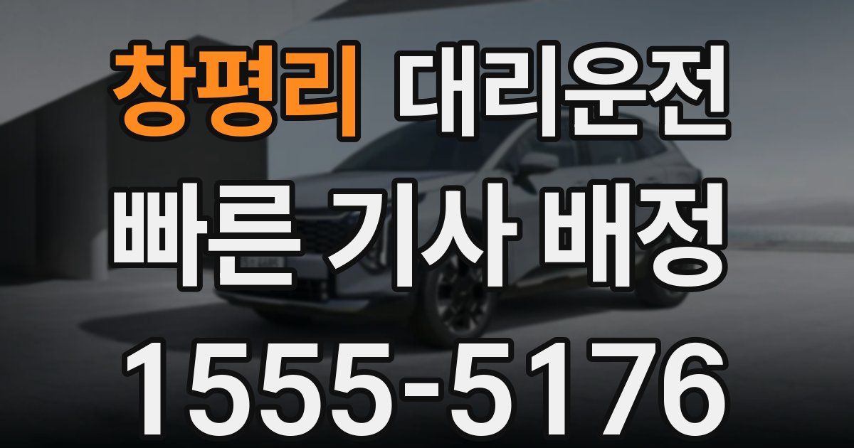 일일대리기사