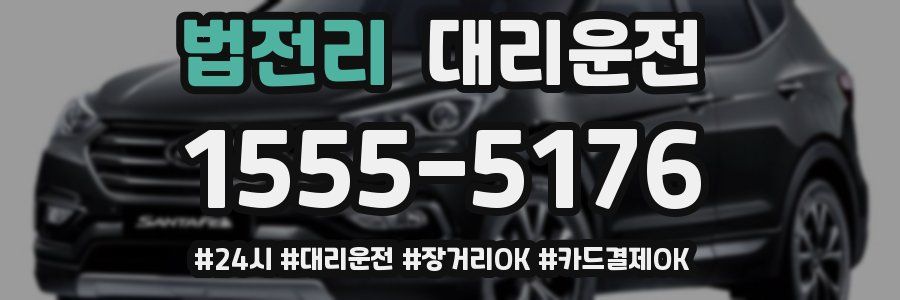 법전리 대리운전