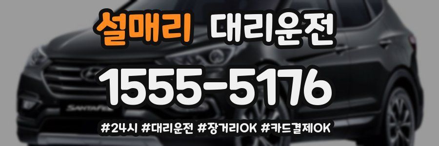설매리 대리운전