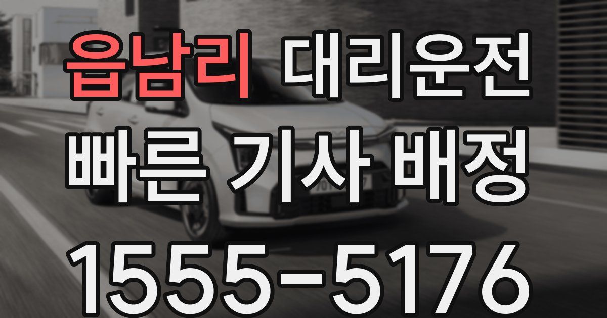 일일대리기사