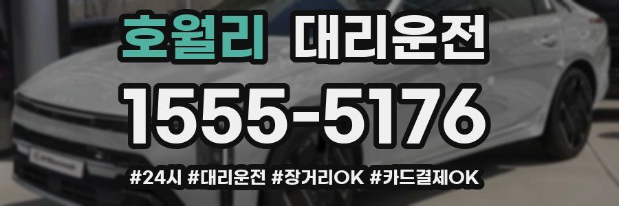 호월리 대리운전