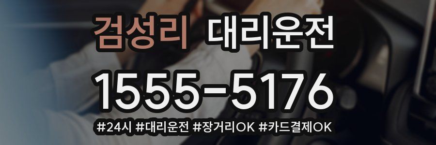 검성리 대리운전