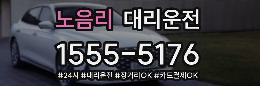 노음리 대리운전