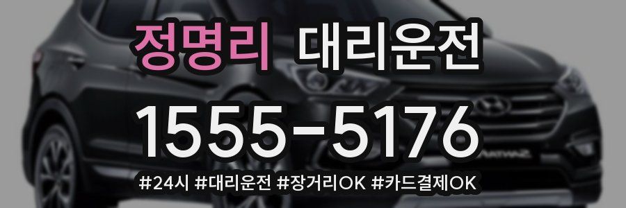 정명리 대리운전