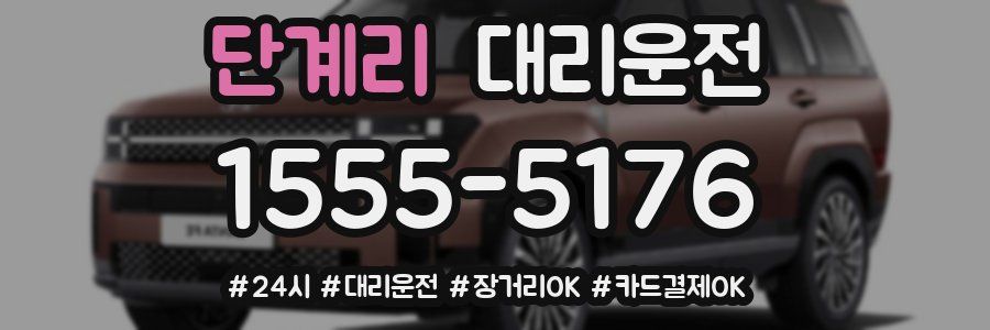 단계리 대리운전