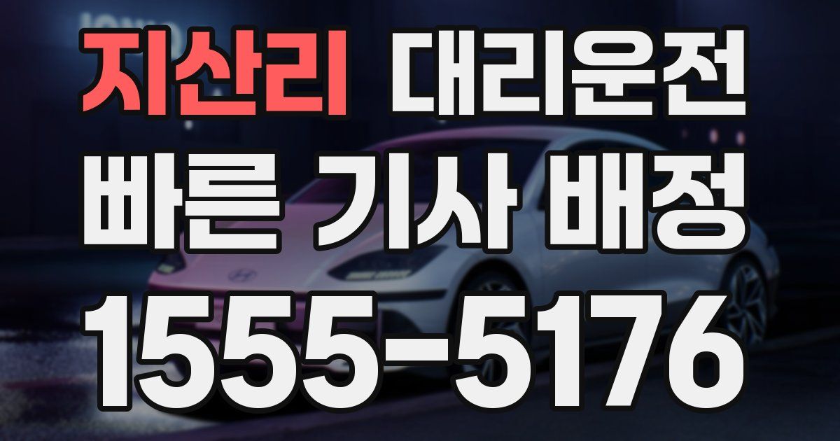 일일대리기사