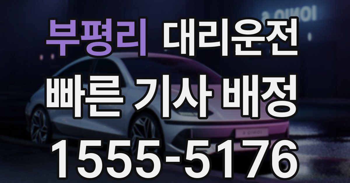 일일대리기사