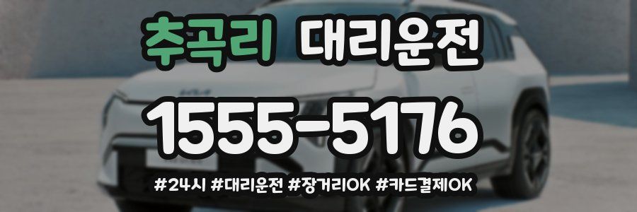 추곡리 대리운전
