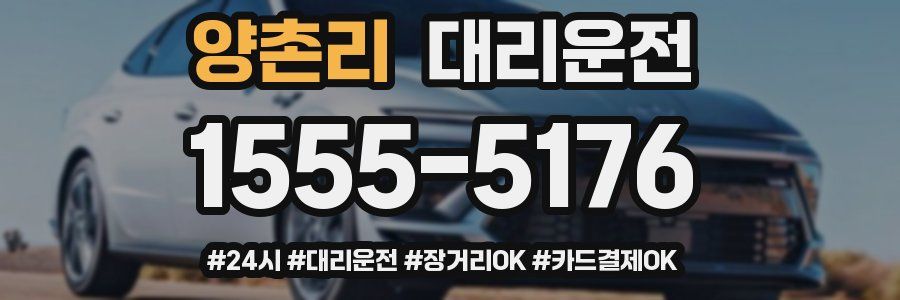 양촌리 대리운전