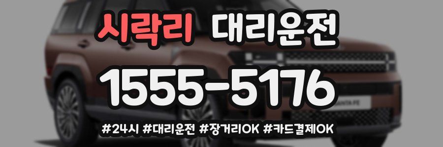 시락리 대리운전