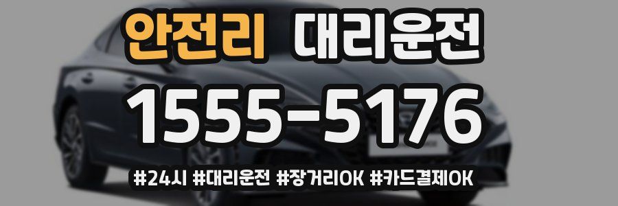 안전리 대리운전