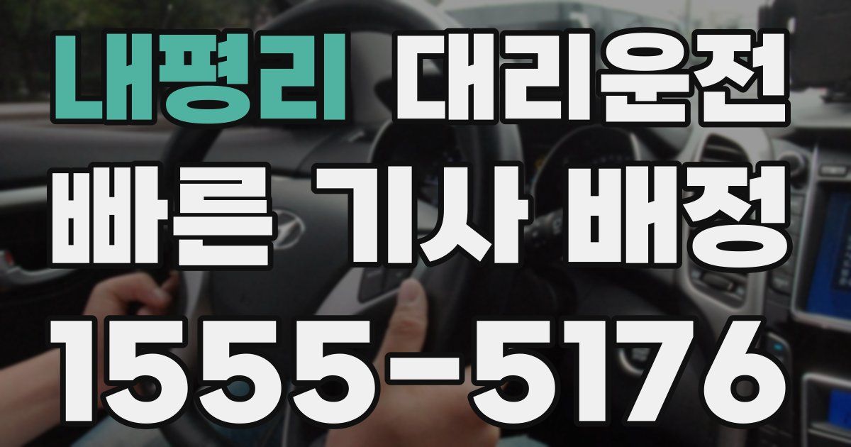일일대리기사