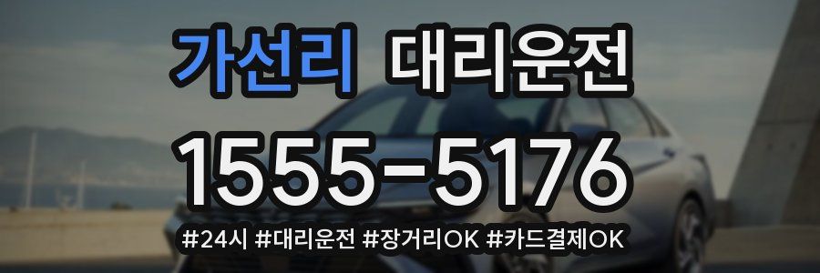 가선리 대리운전