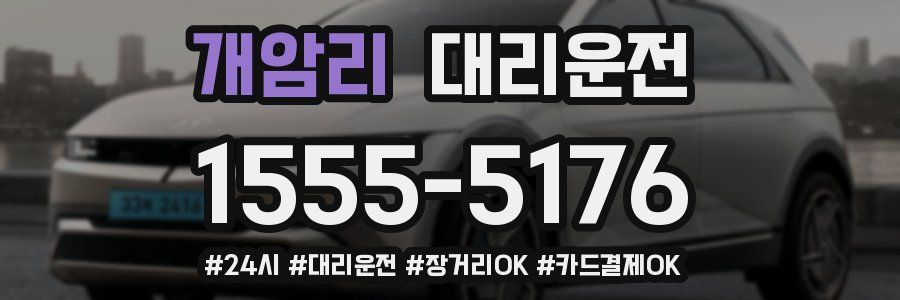 개암리 대리운전