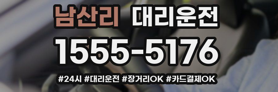 남산리 대리운전