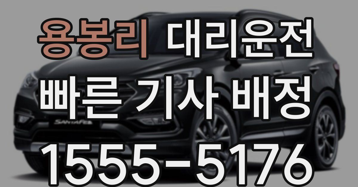 일일대리기사