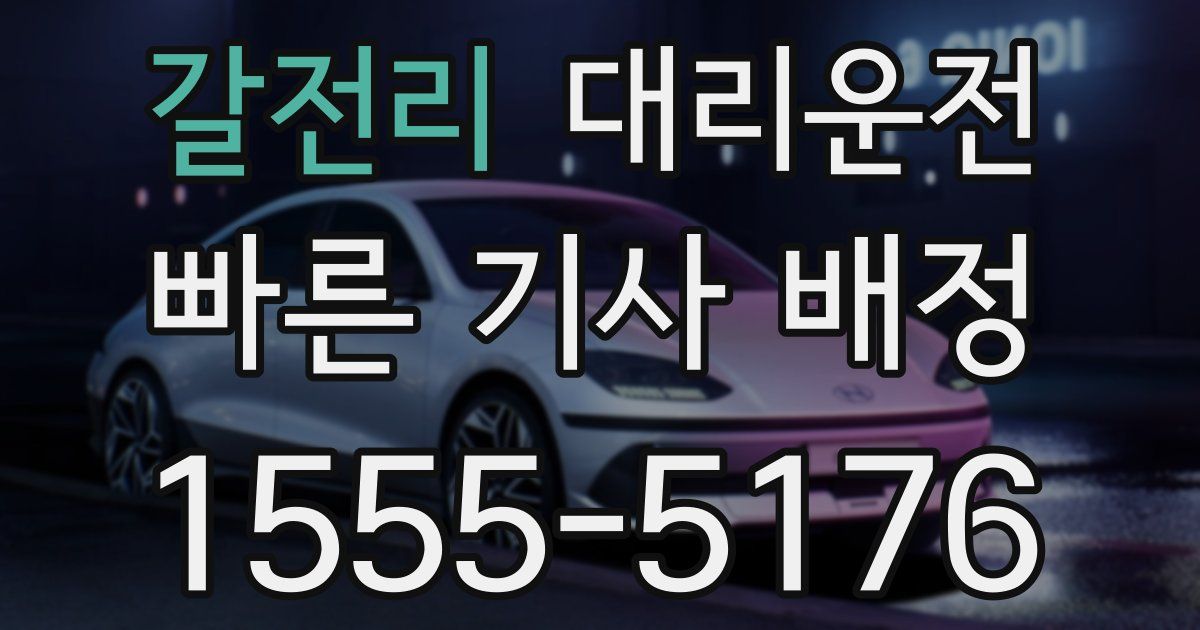 일일대리기사