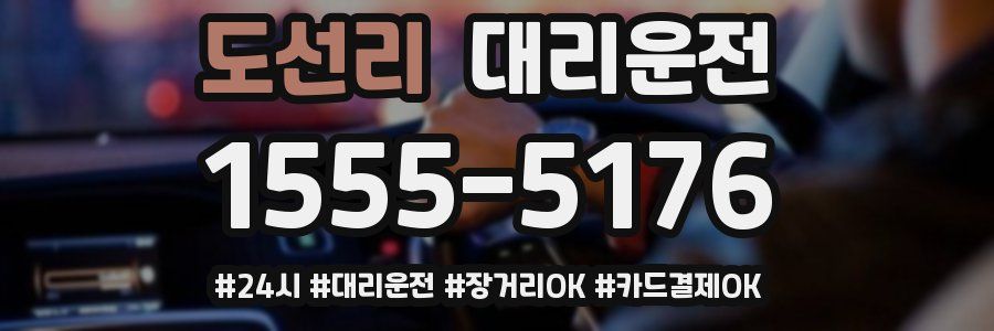 도선리 대리운전