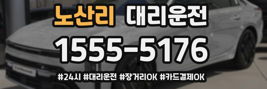 노산리 대리운전