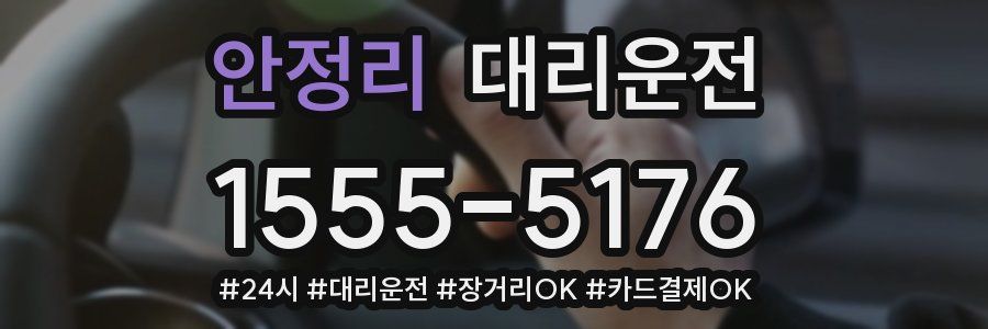 안정리 대리운전