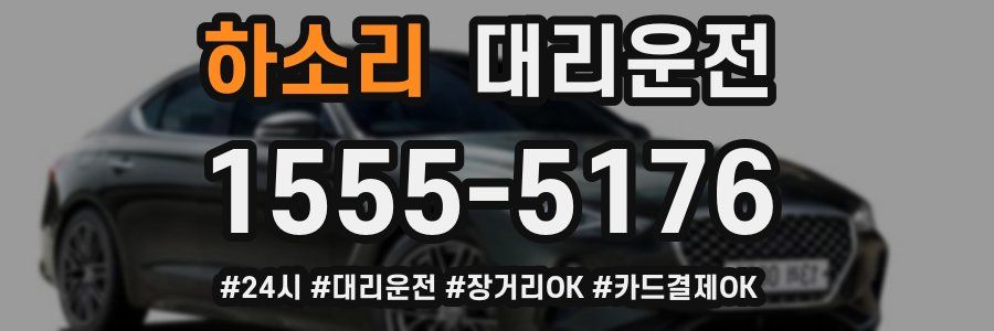 하소리 대리운전
