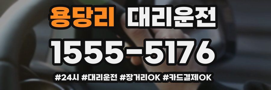 용당리 대리운전