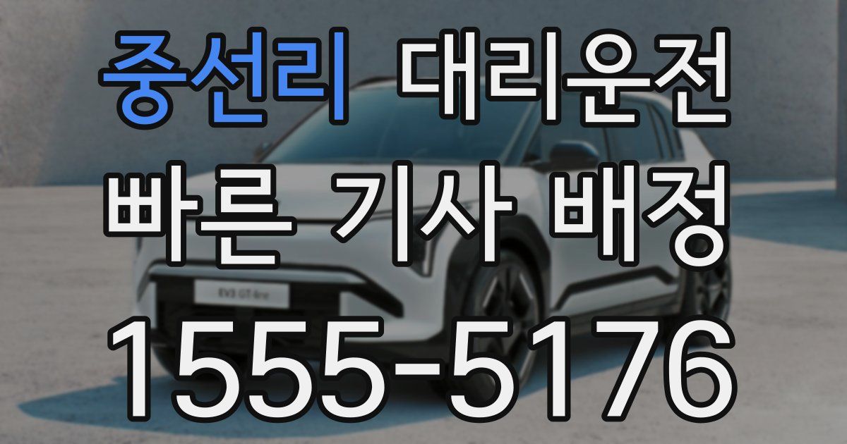 일일대리기사