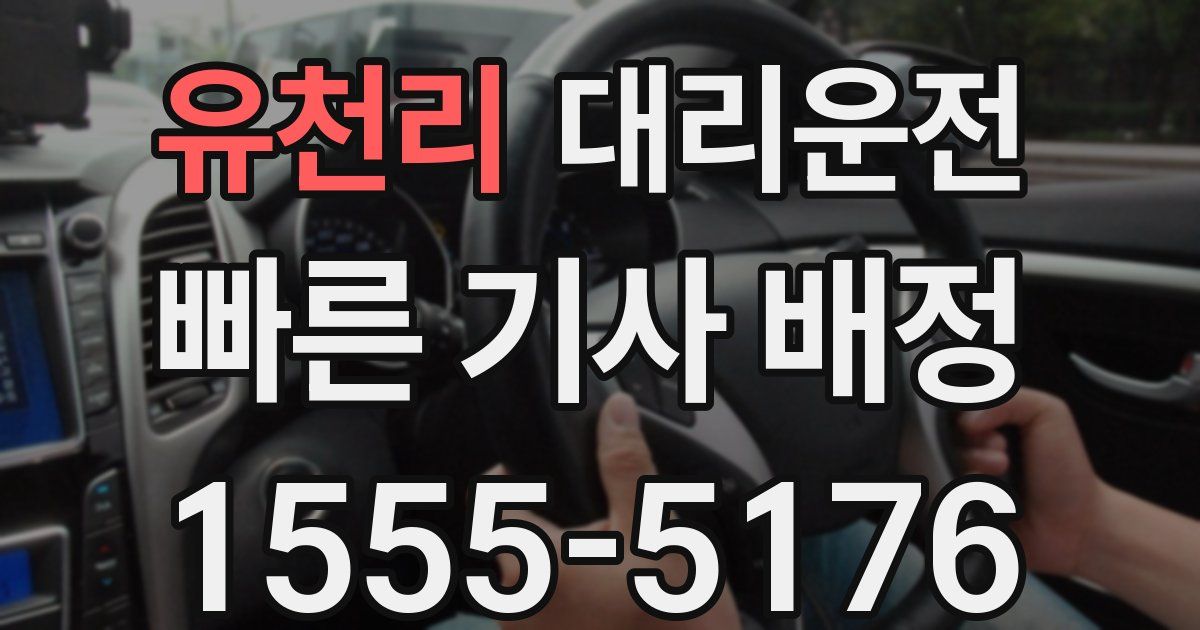 일일대리기사
