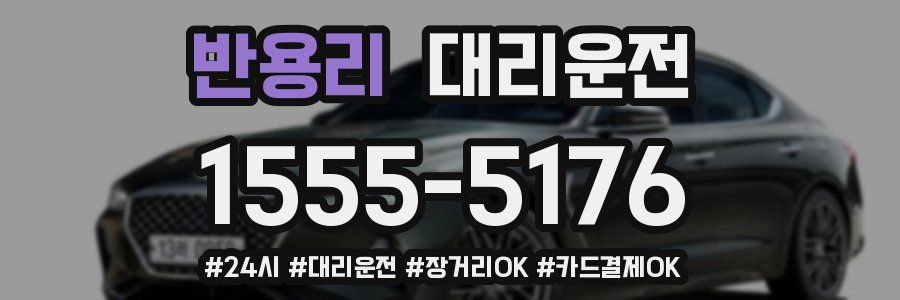 반용리 대리운전