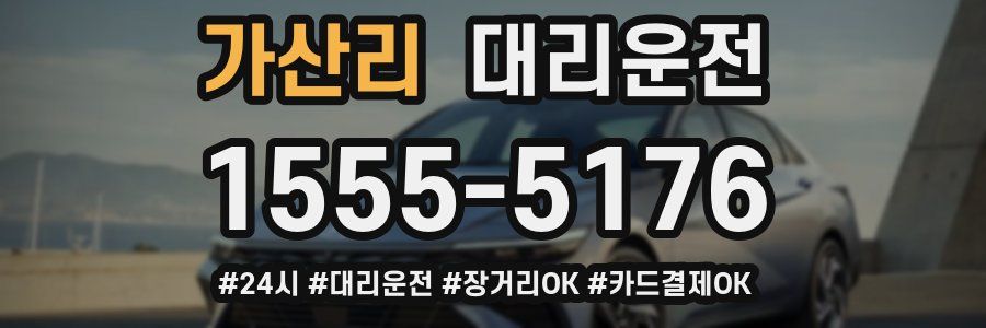 가산리 대리운전
