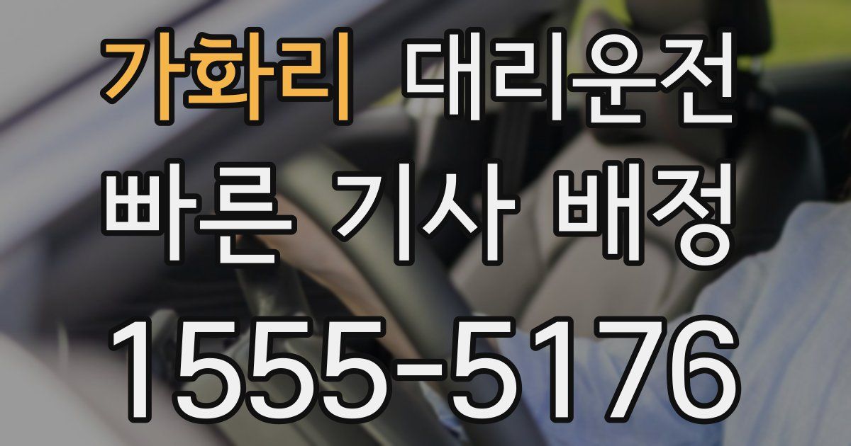 일일대리기사