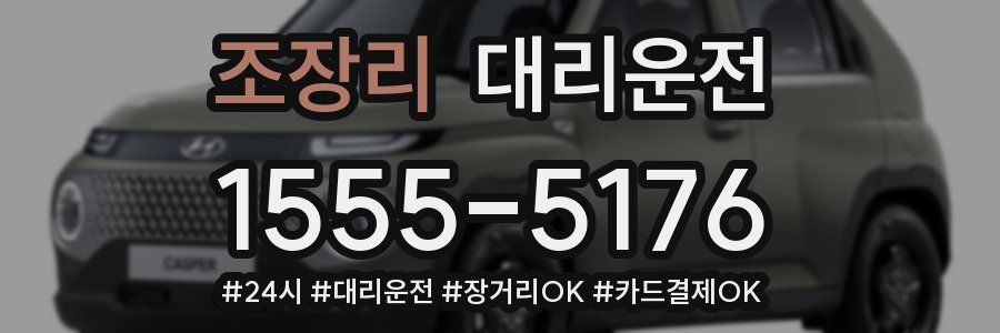 조장리 대리운전