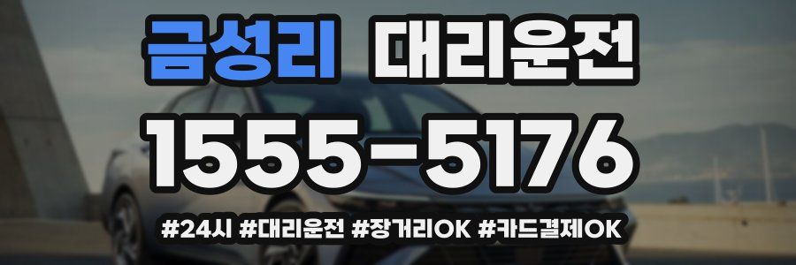 금성리 대리운전