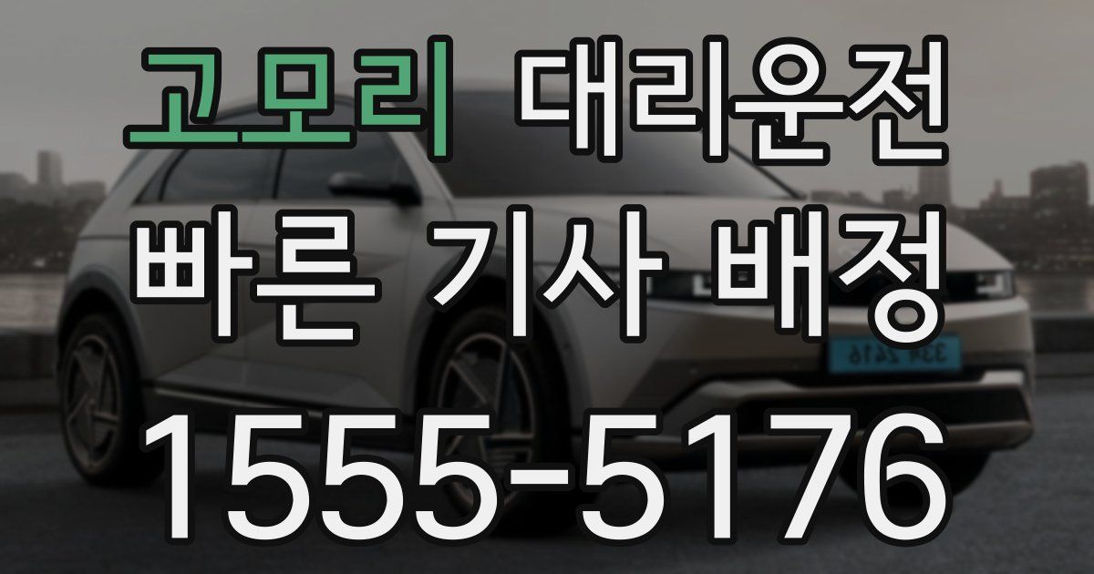 일일대리기사