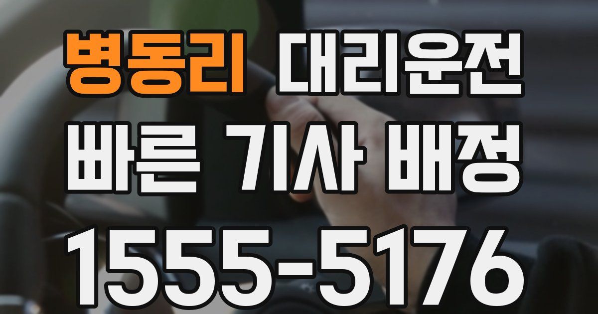 일일대리기사