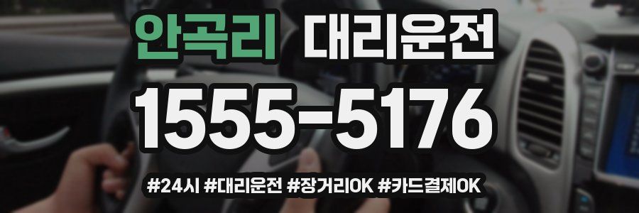 안곡리 대리운전