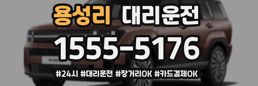 용성리 대리운전