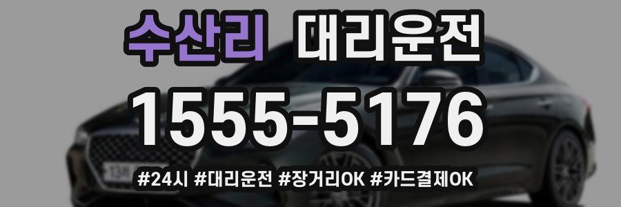 수산리 대리운전