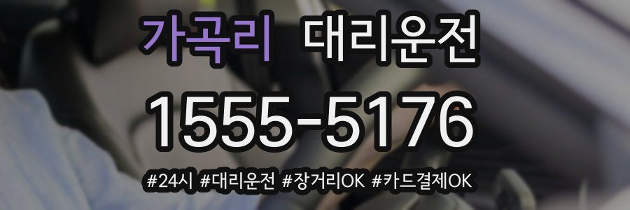 가곡리 대리운전