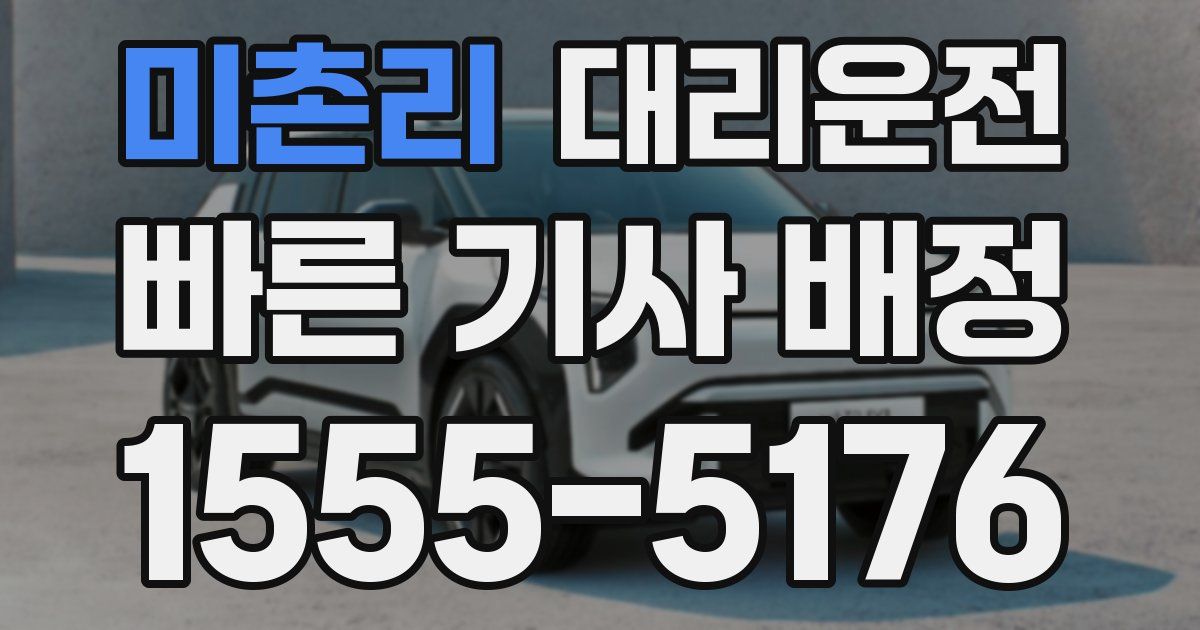 일일대리기사