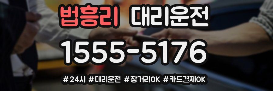 법흥리 대리운전