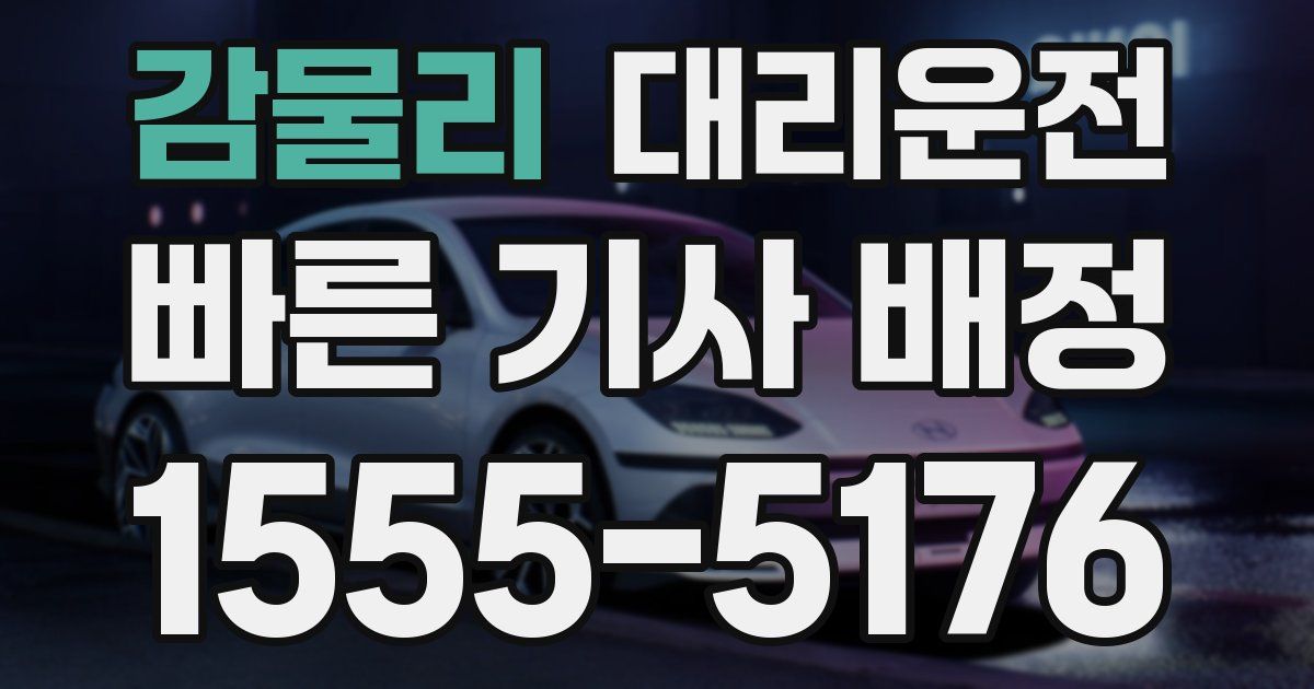 일일대리기사