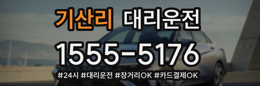 기산리 대리운전